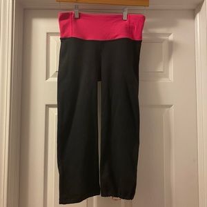Lululemon Cropped Flair Leggings - Cinched Hem
